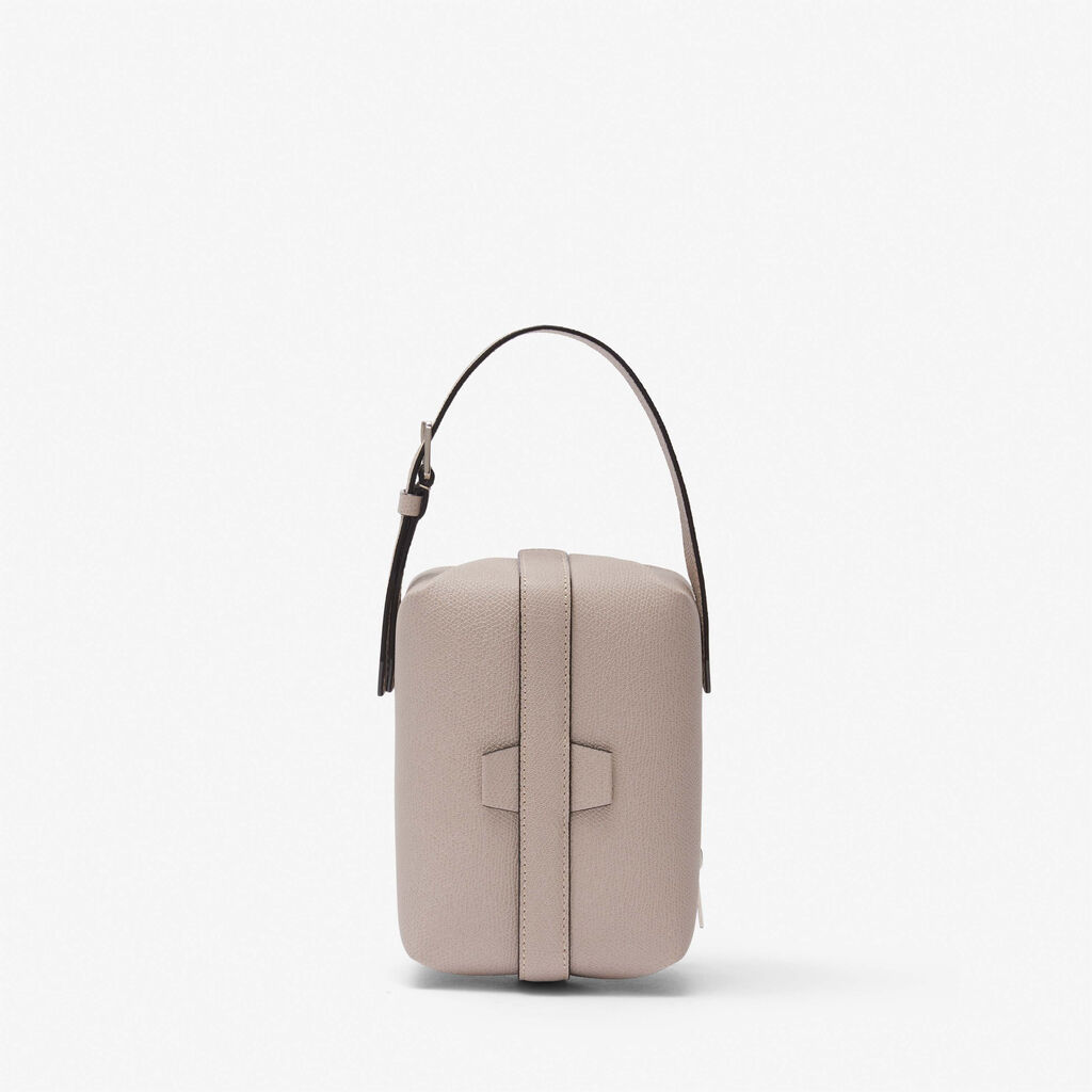 Valextra Borsa a tracolla Mini in Pelle Rosa Nude | Valextra Tric Trac Online