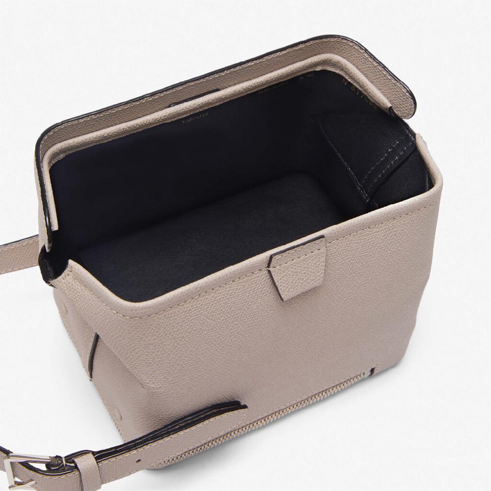 Valextra Borsa a tracolla Mini in Pelle Rosa Nude | Valextra Tric Trac Online