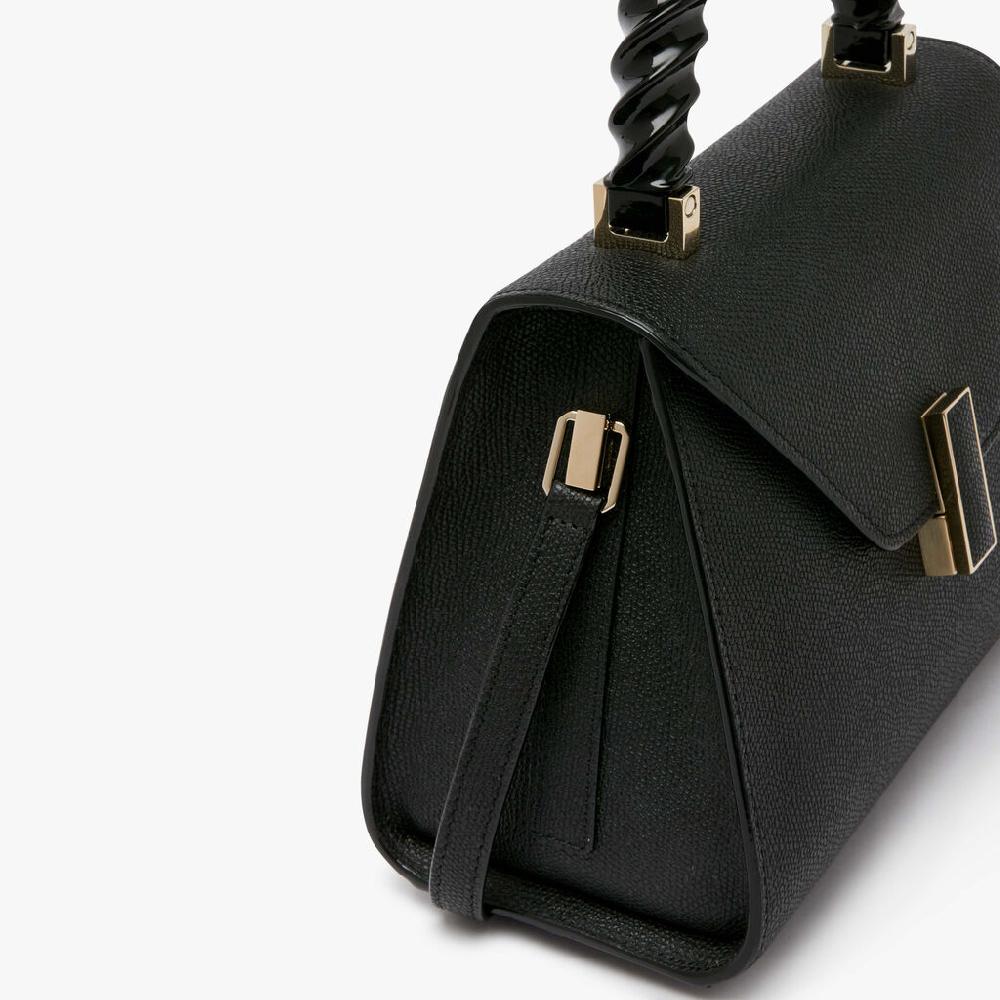 Valextra Borsa a mano da Donna Mini in Pelle rigida Nera | Valextra Iside In Vendita