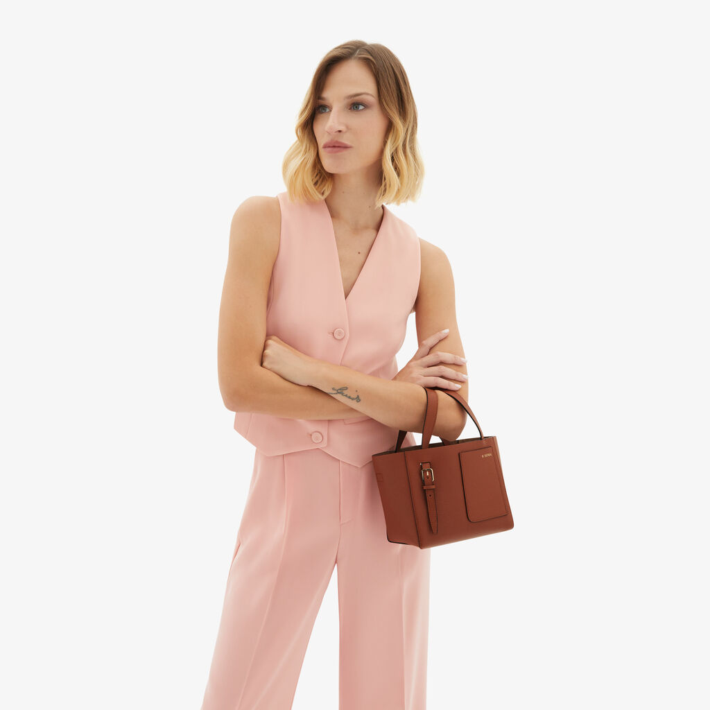 Valextra Borsetta a secchiello da Donna Marrone di Lusso | Valextra Soft Vendite Flash