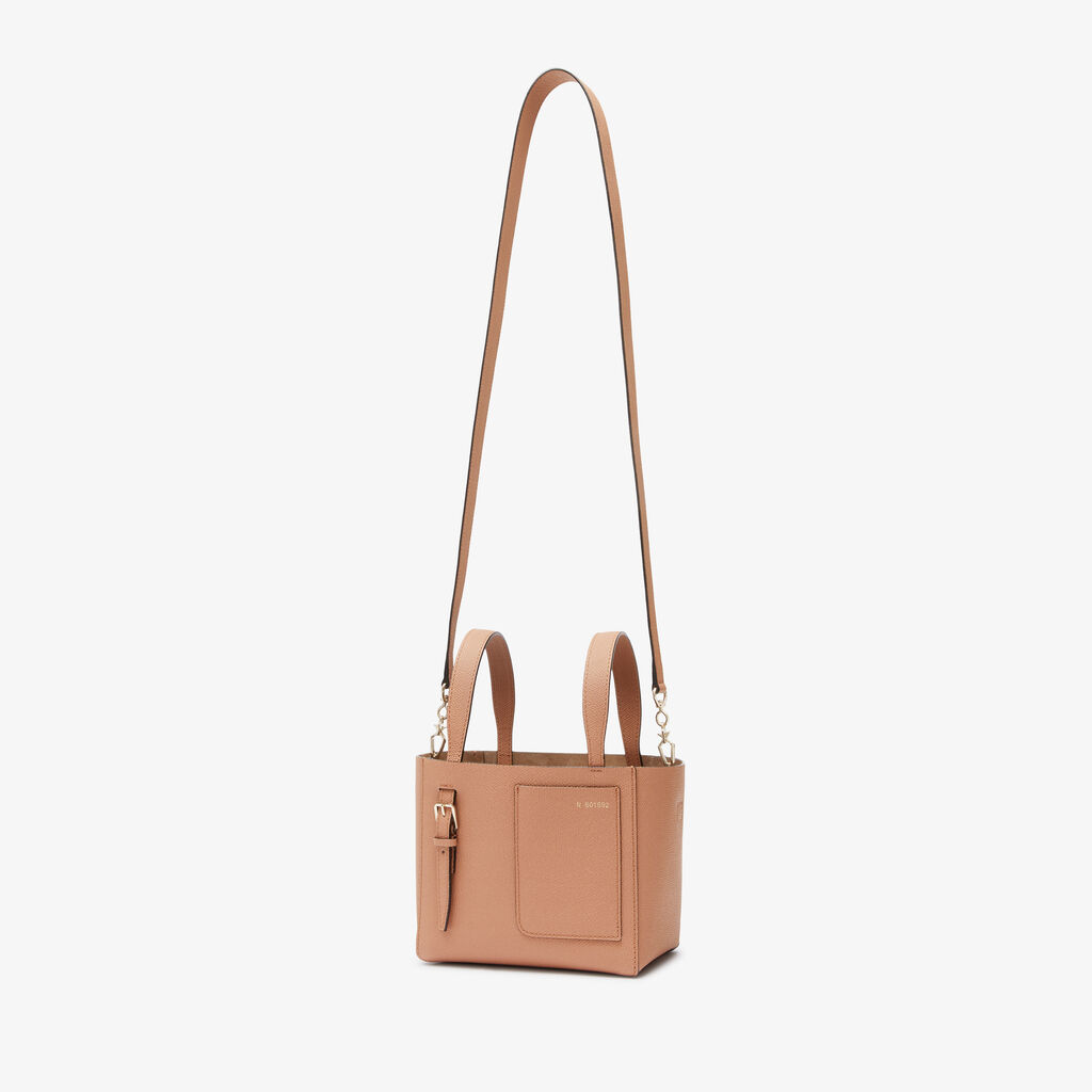 Valextra Borsa a secchiello da Donna di Lusso in Pelle Marrone | Valextra Soft Negozio