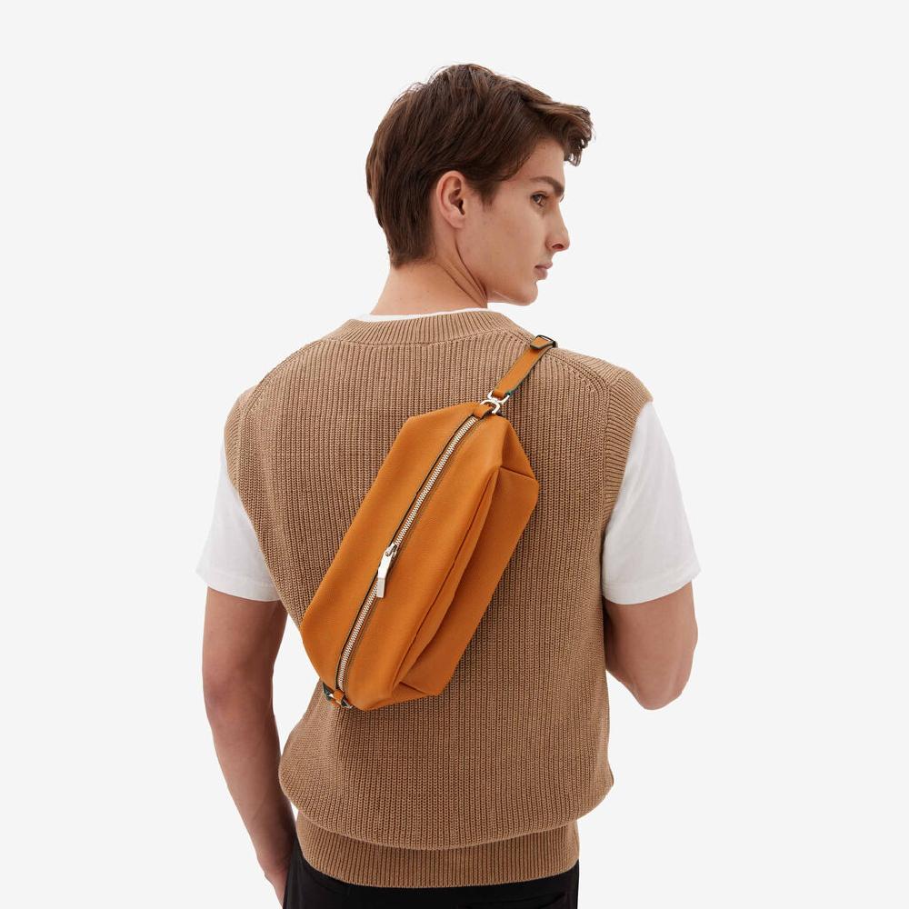 Valextra Borsa Origami da Donna in Pelle Marrone di Lusso | Valextra In Saldo