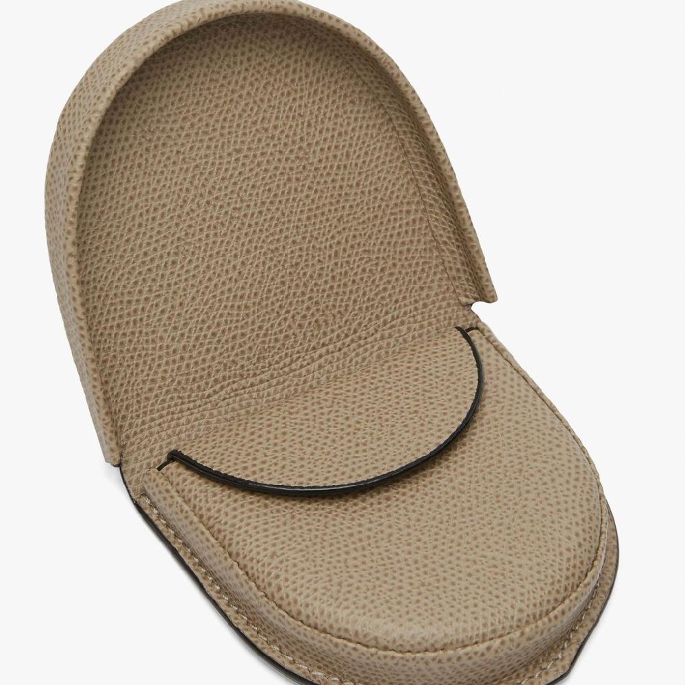Valextra Portamonete in Pelle Marrone Tortora | Valextra Vendite Flash