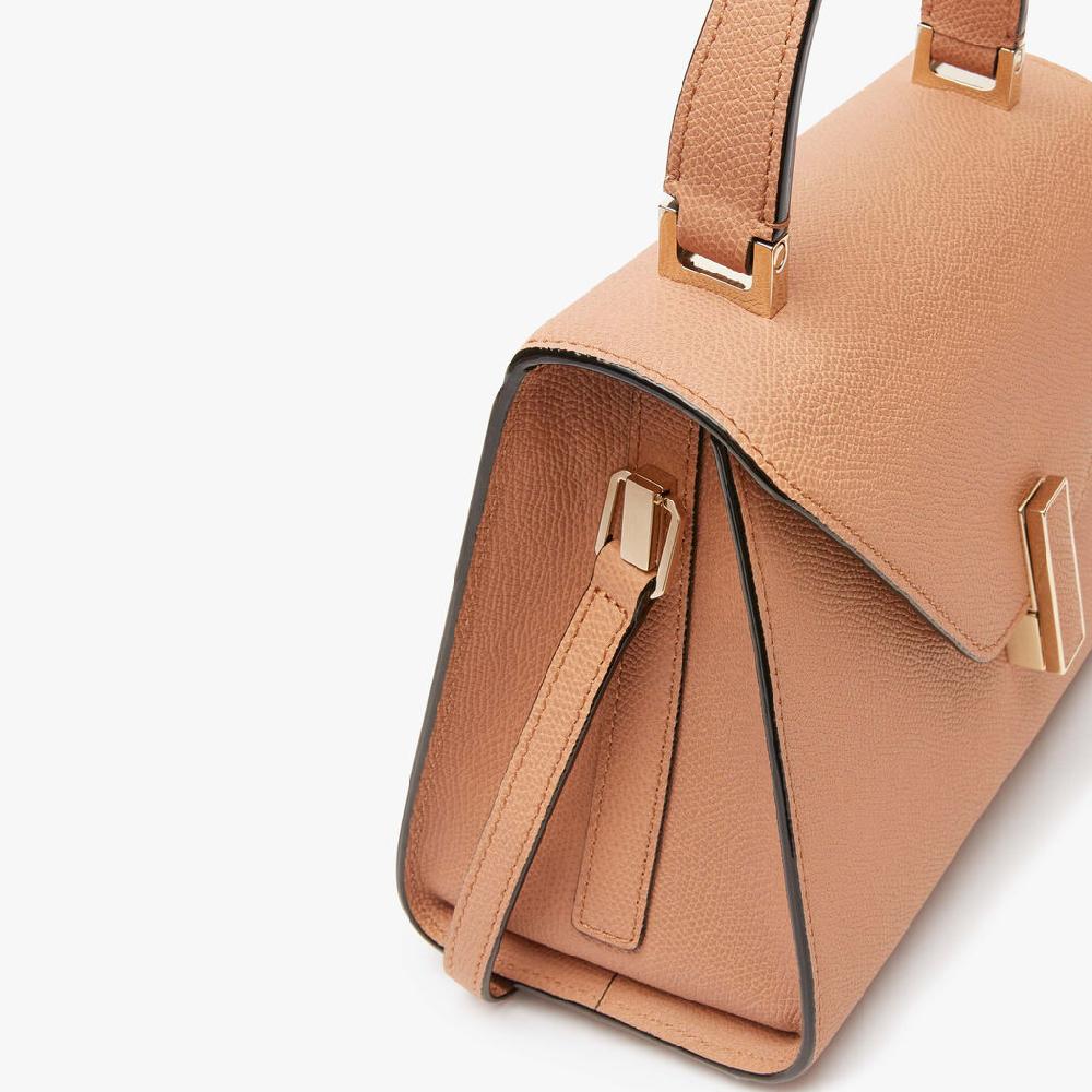 Valextra Borsa a mano Donna Mini in Pelle Marrone | Valextra Iside Vendita