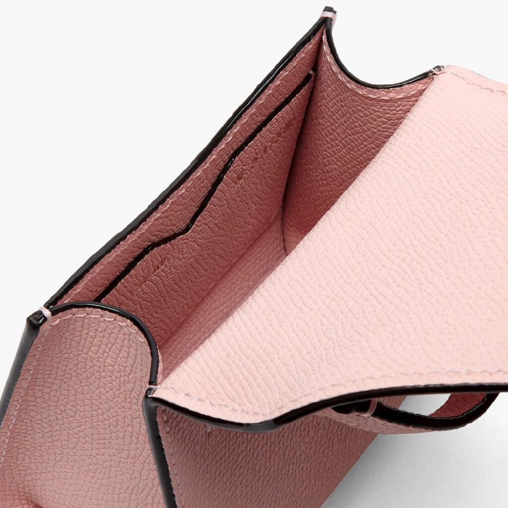 Valextra Borsetta cintura da Donna in Pelle Rosa | Valextra Iside Shopping Online