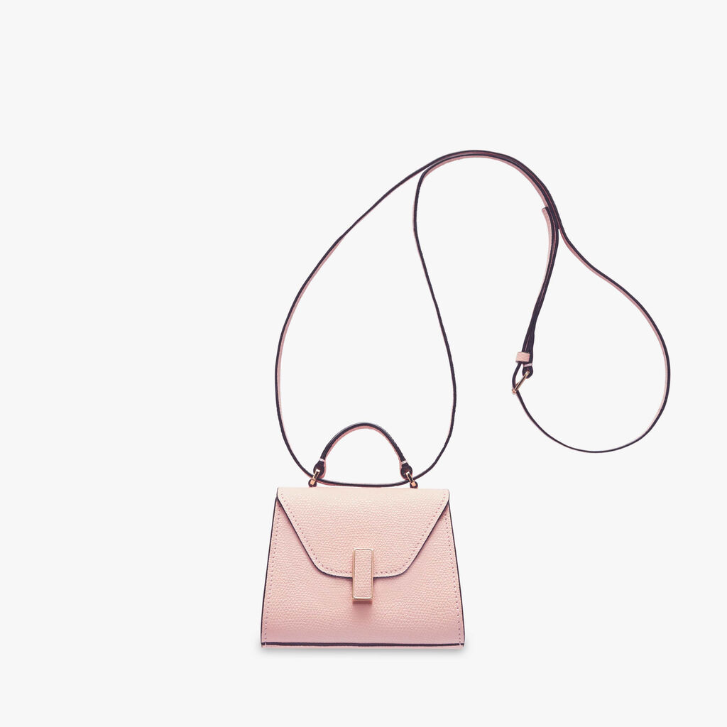 Valextra Borsetta cintura da Donna in Pelle Rosa | Valextra Iside Shopping Online