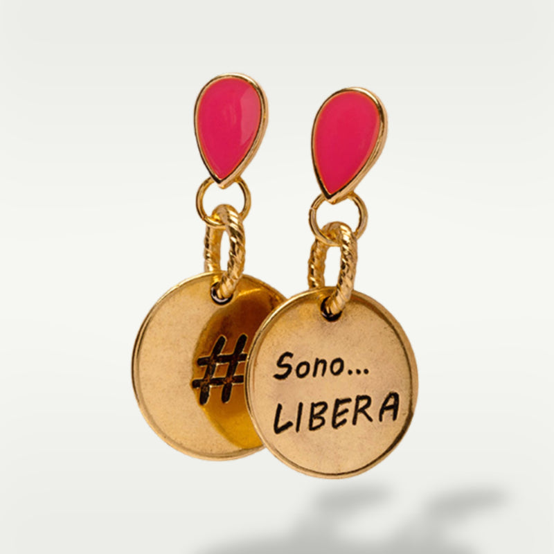 ALMALA ORECCHINO #SENTIMENT | FUCSIA Vendite Flash