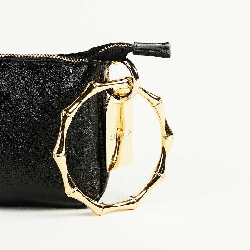ALMALA BIBI RING | NERO In Linea