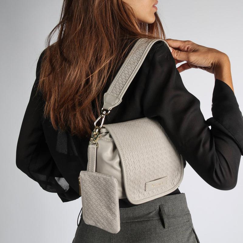 ALMALA PUFFY BAG | CEMENTO Prezzo Ridotto