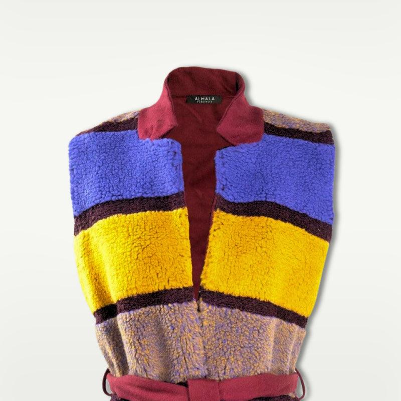 ALMALA GILET KASHMIR | BORDEAUX Saldi
