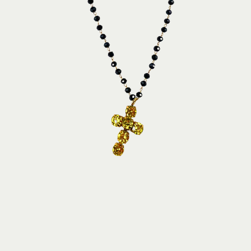 ALMALA GIROCOLLO STRASS | GIALLO Outlet