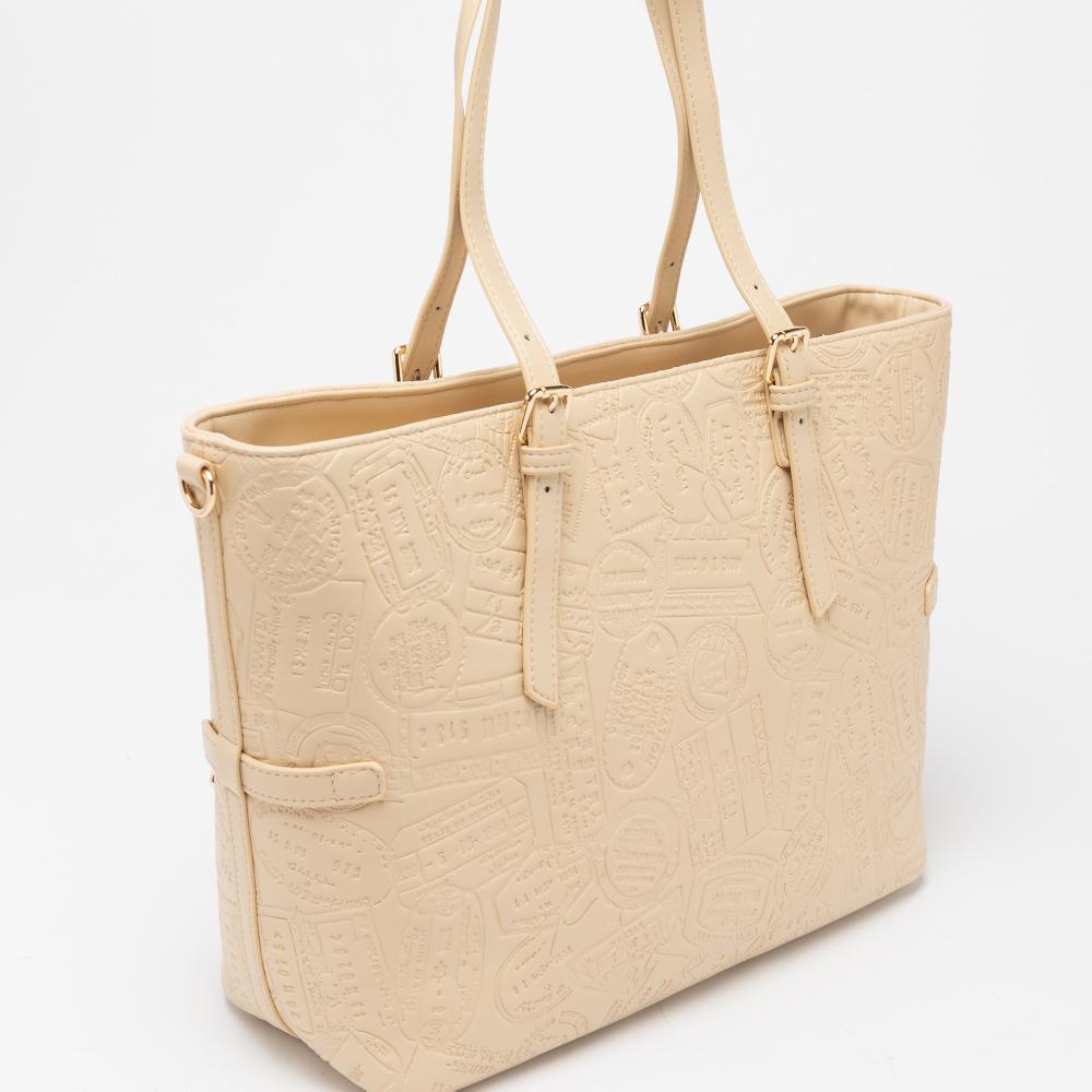 Alv by alviero martini Shopping bag large debossed passport ALV by Alviero Martini – ALVB9201 In Saldo