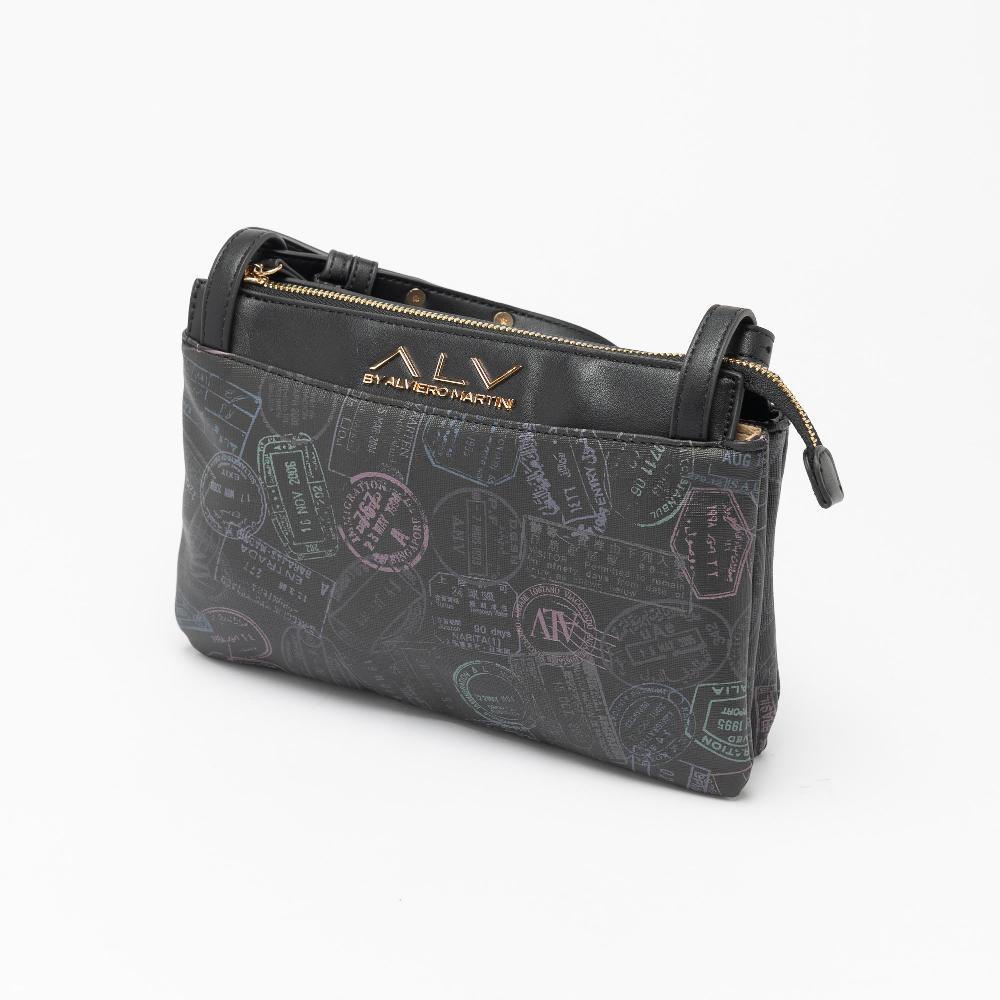 Alv by alviero martini Borsa a tracolla con doppio scomparto ALV by Alviero Martini – ALVB7114 Affare Del Giorno