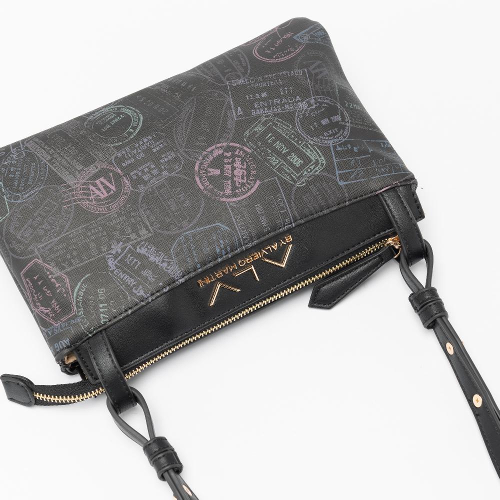 Alv by alviero martini Borsa a tracolla con doppio scomparto ALV by Alviero Martini – ALVB7114 Affare Del Giorno
