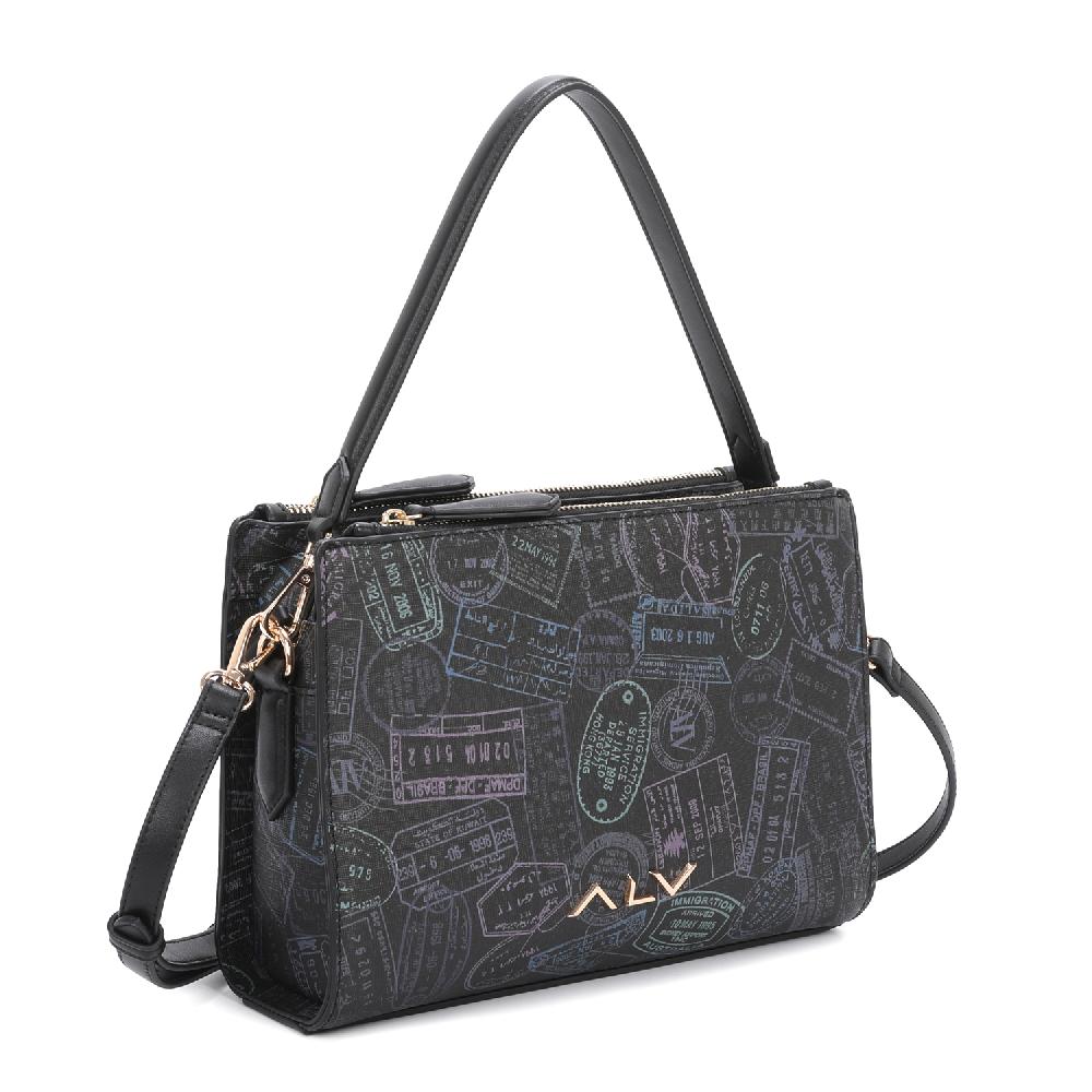 Alv by alviero martini Borsa a spalla Passport Classic – ALVB7108 In Linea