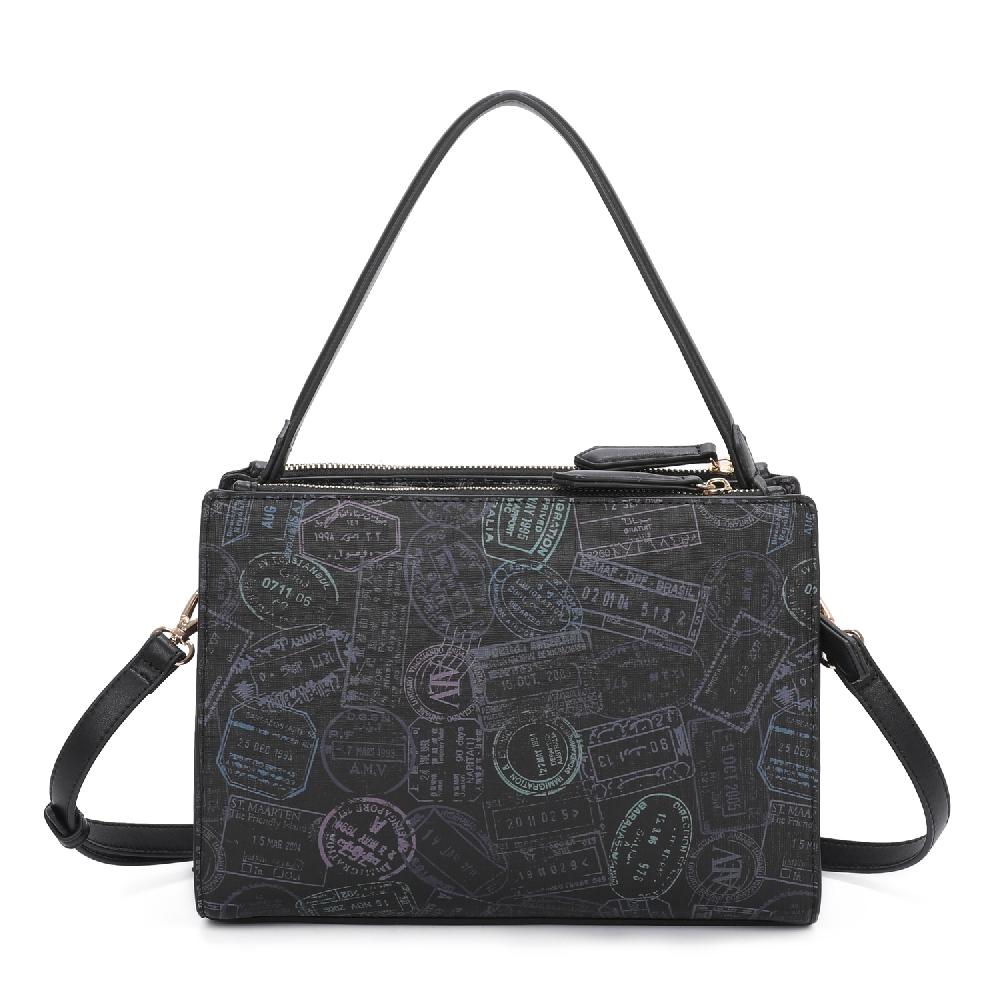 Alv by alviero martini Borsa a spalla Passport Classic – ALVB7108 In Linea