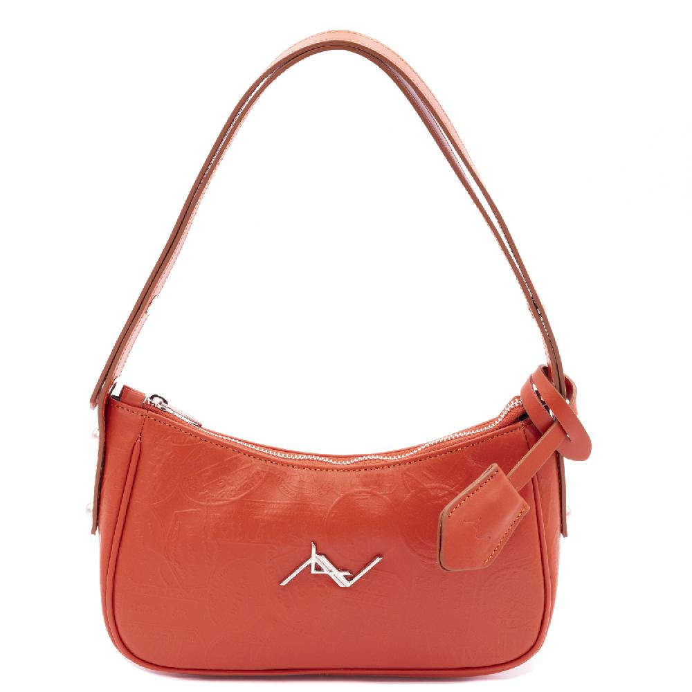 Alv by alviero martini Borsa a mezzaluna in pelle stampa Passport – ALVBT200X Sconto