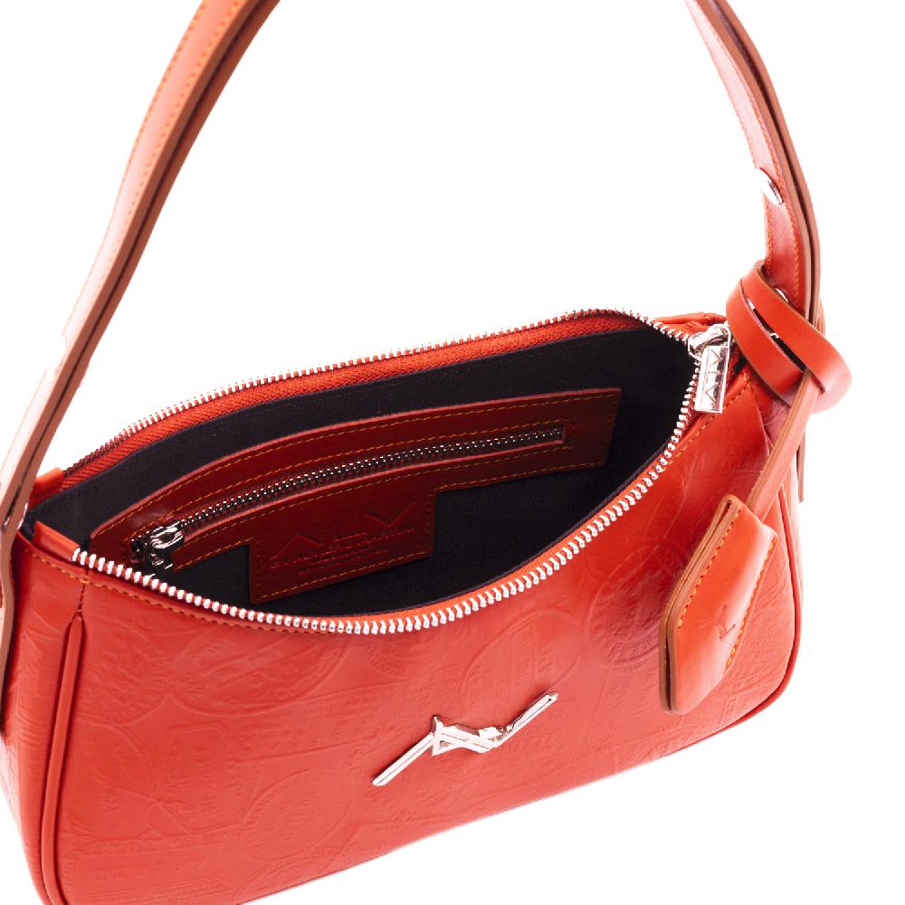 Alv by alviero martini Borsa a mezzaluna in pelle stampa Passport – ALVBT200X Sconto