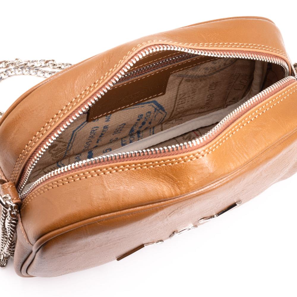 Alv by alviero martini Borsa a tracolla in pelle con stampa – ALVBT300X Economico