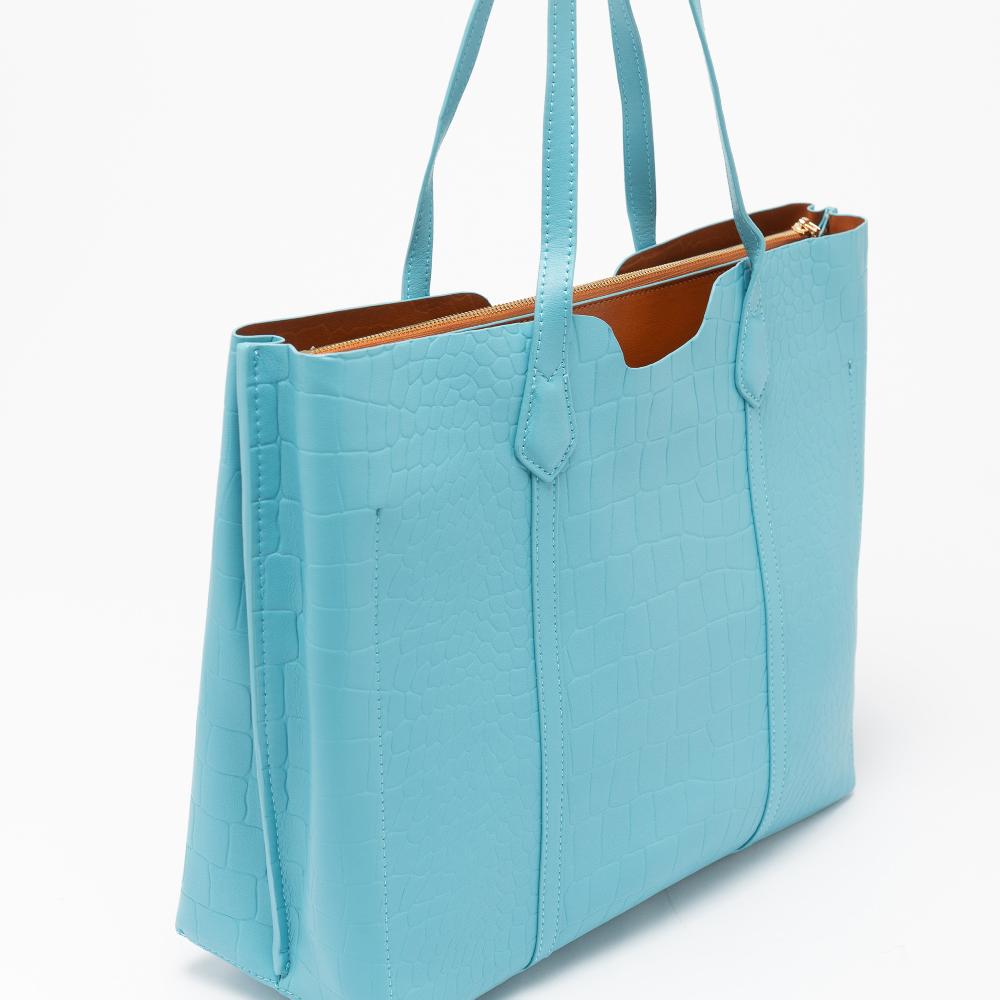 Alv by alviero martini Shopping bag large debossed passport ALV by Alviero Martini – ALVB9901 Moda