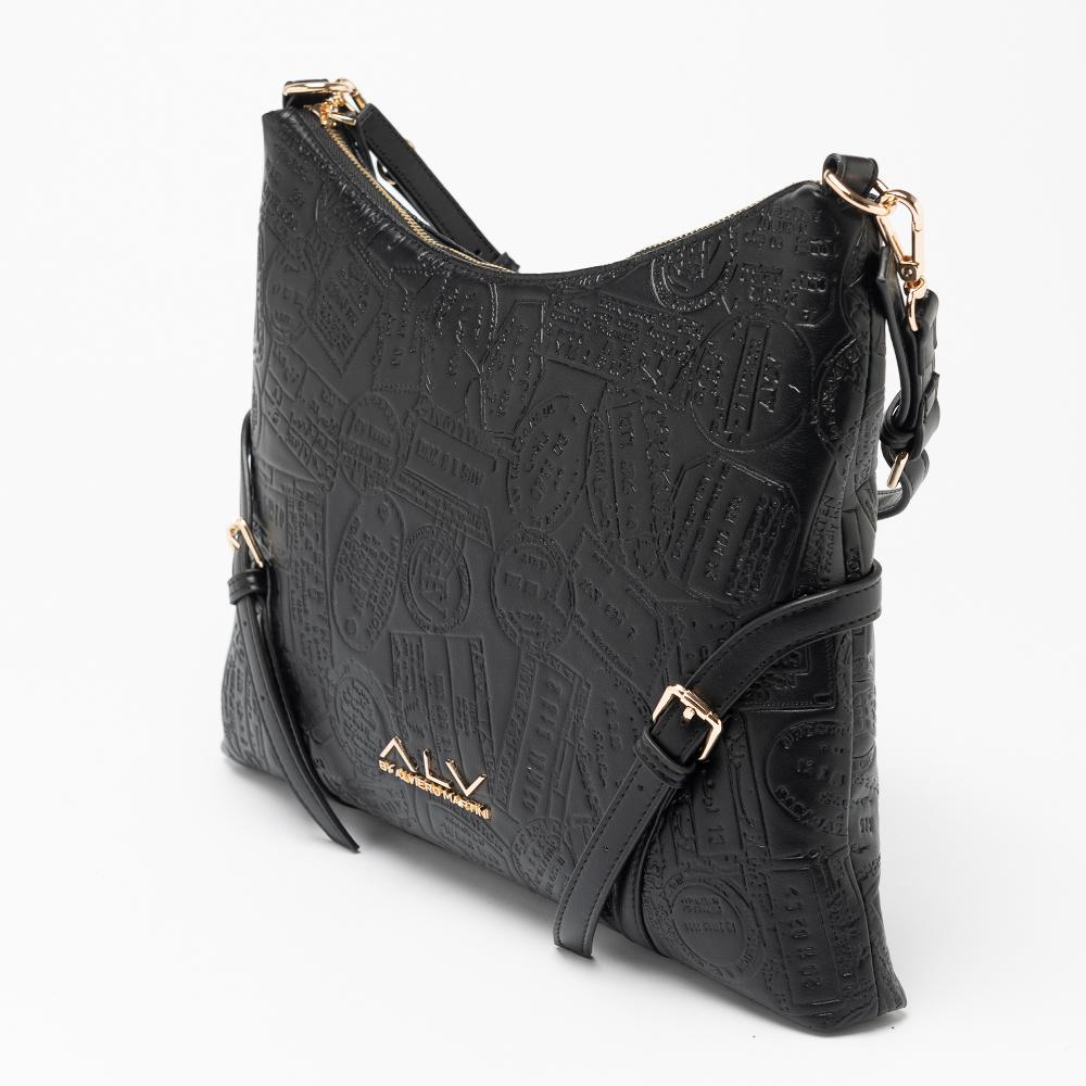 Alv by alviero martini Hobo Medium bag debossed passport ALV by Alviero Martini – ALVB9202 Qualità