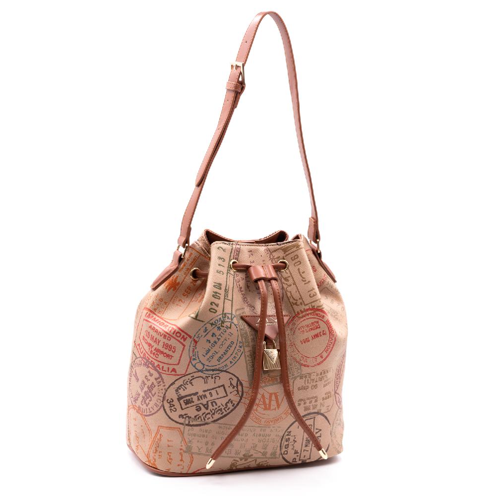 Alv by alviero martini Borsa a secchiello Big Logo – AL904B3211 In Linea