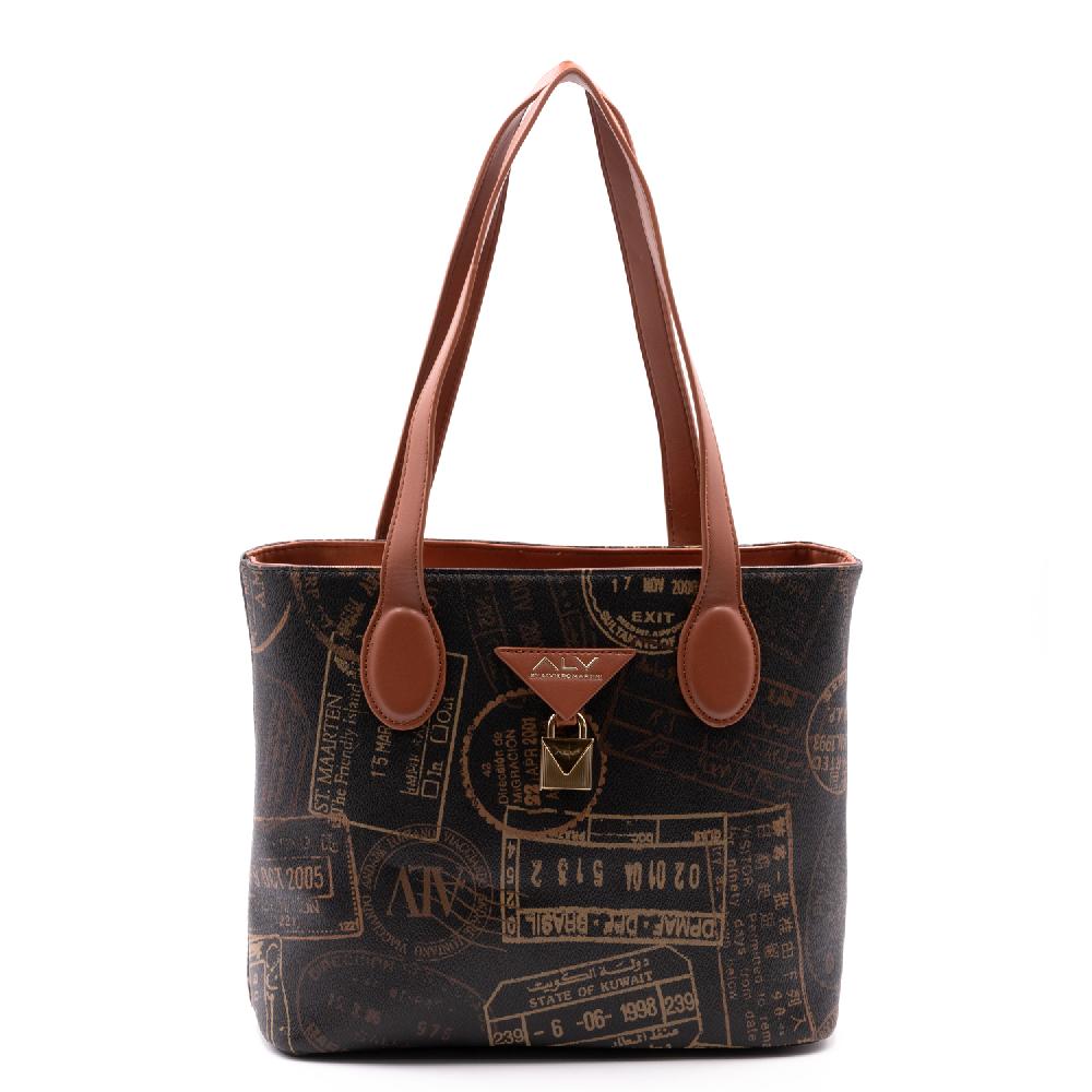 Alv by alviero martini Borsa Shopping Big Logo – AL904B3210 Nuovo