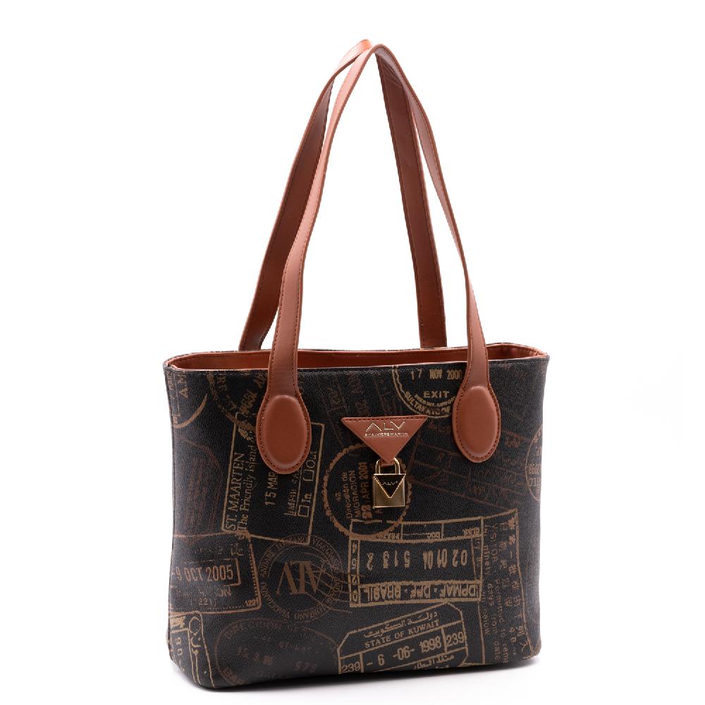 Alv by alviero martini Borsa Shopping Big Logo – AL904B3210 Nuovo