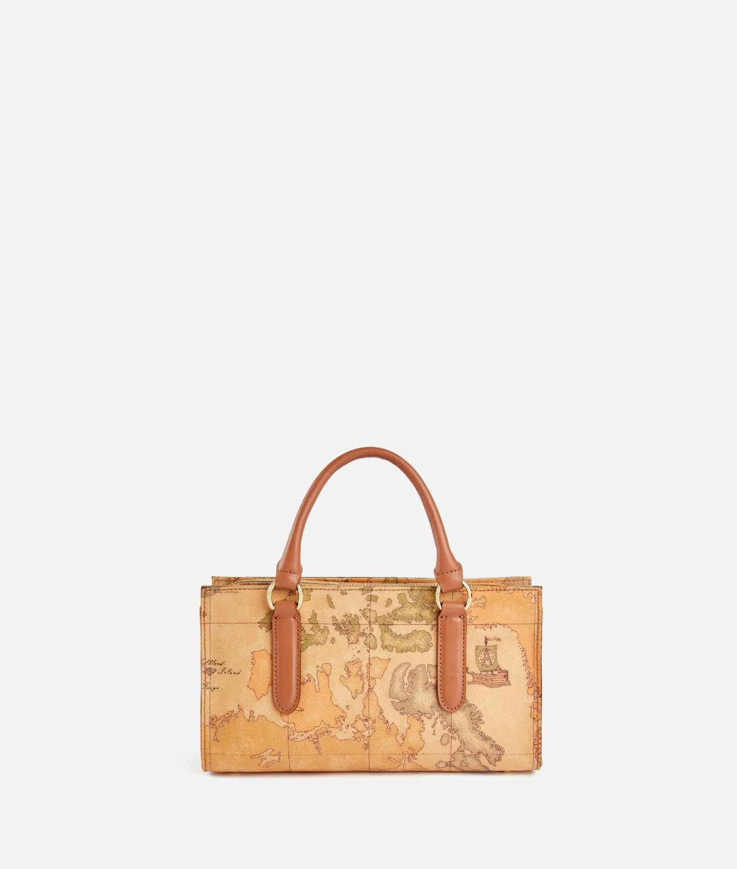 Alviero martini 1a classe Geo Classic borsa a mano con tracolla a nastro Nuova