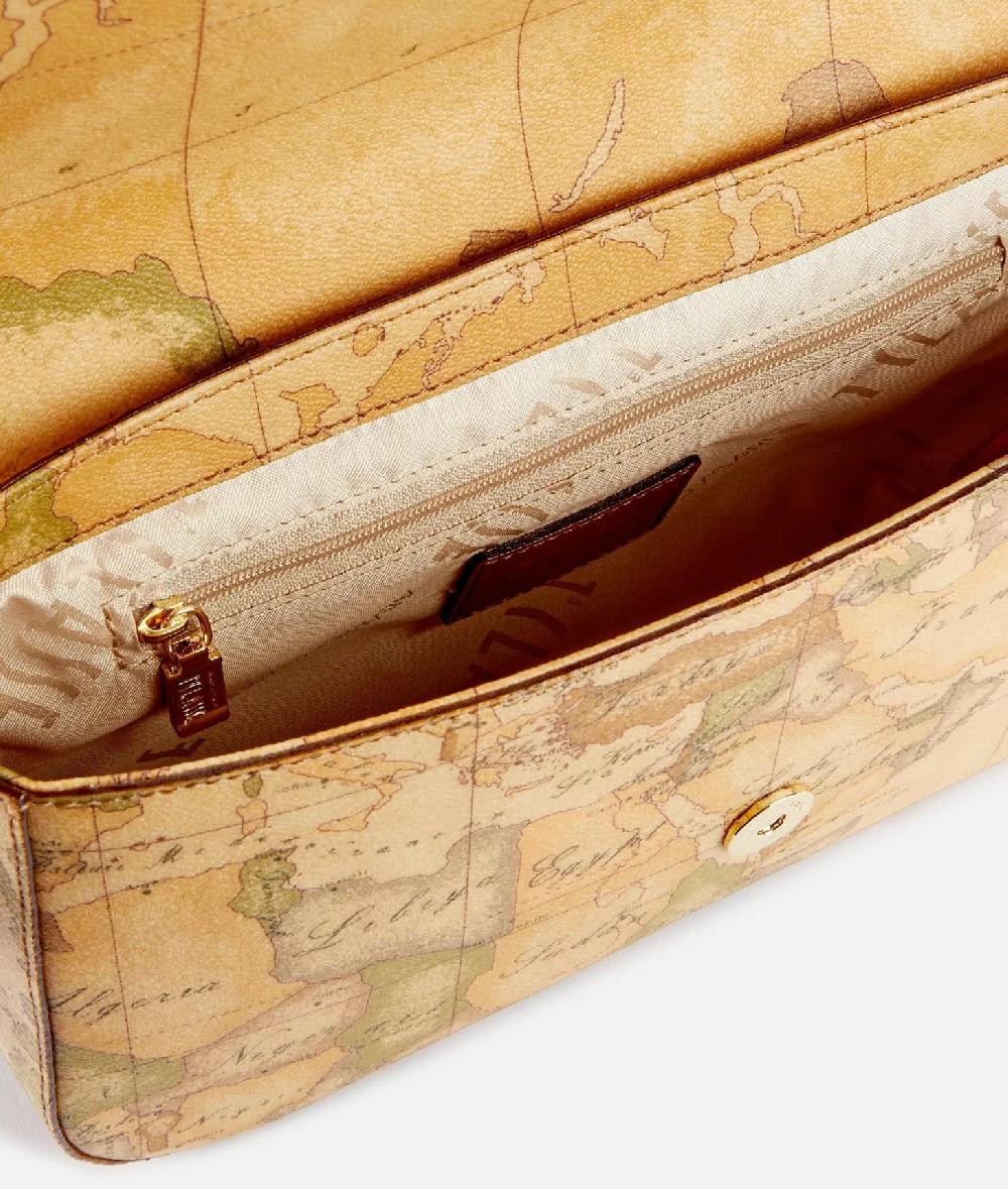 Alviero martini 1a classe Geo Classic sottospalla con patta e tracolla Italy