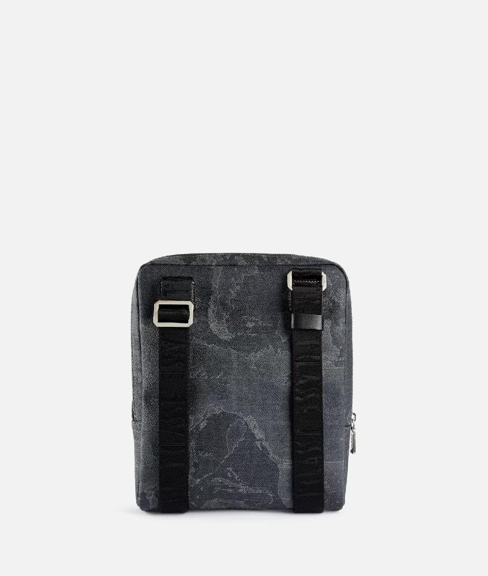 Alviero martini 1a classe Geo Black tracolla con nastro Pezzi Unici