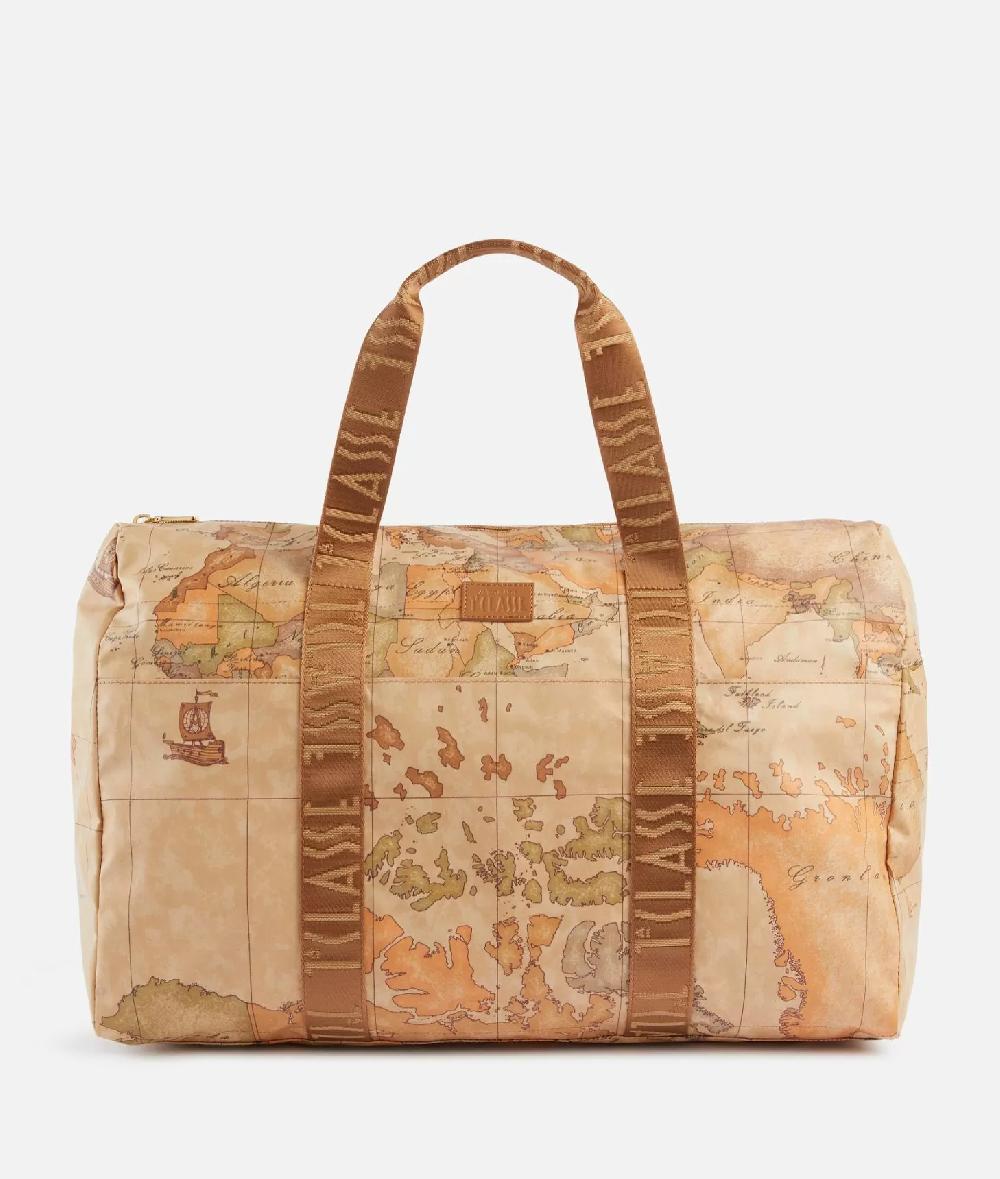 Alviero martini 1a classe Geo Soft borsone pieghevole con mini beauty Shopping Online
