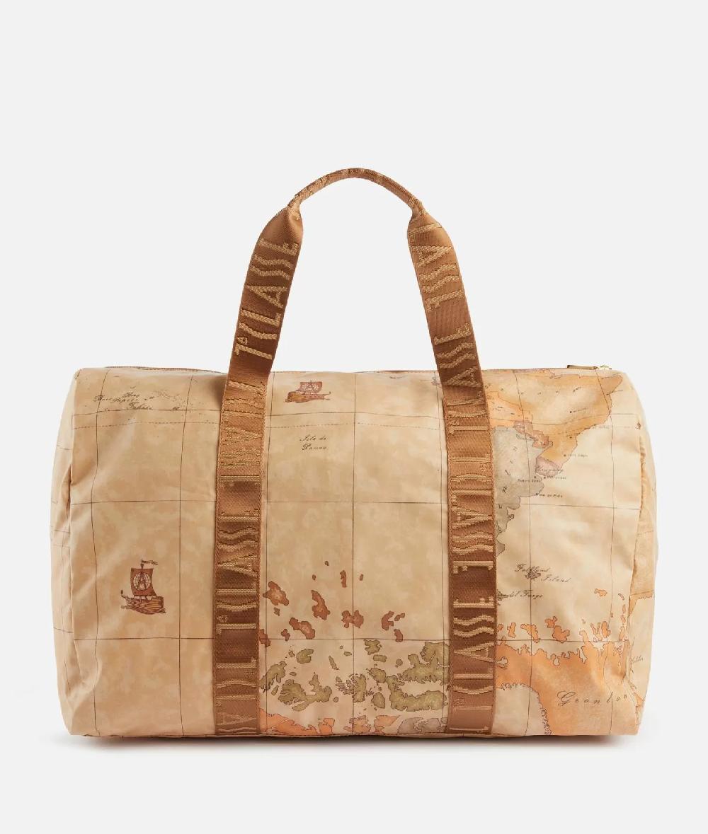 Alviero martini 1a classe Geo Soft borsone pieghevole con mini beauty Shopping Online