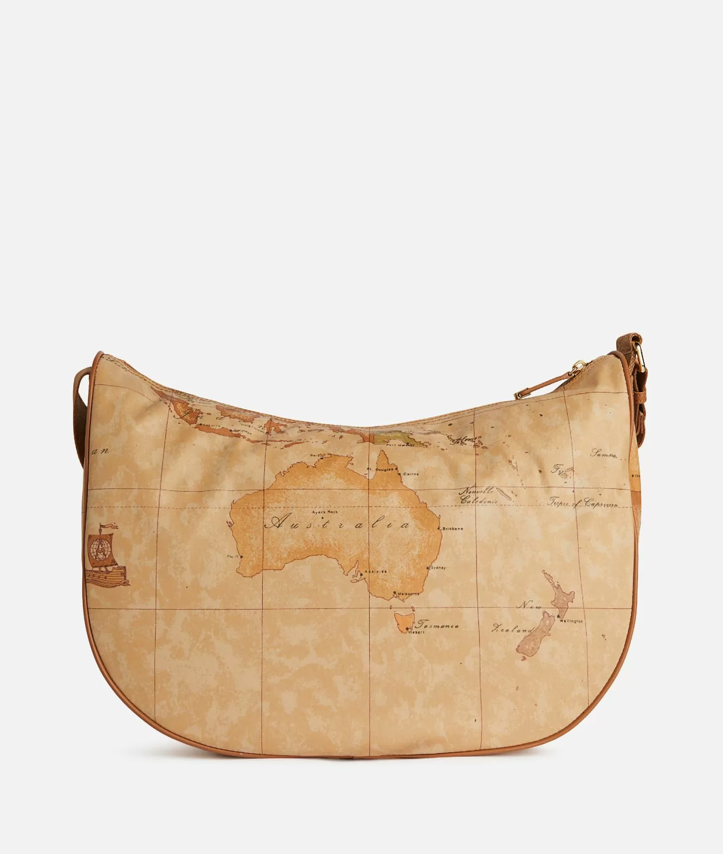 Alviero martini 1a classe Geo Soft tracolla a mezzaluna grande con tasca Novità