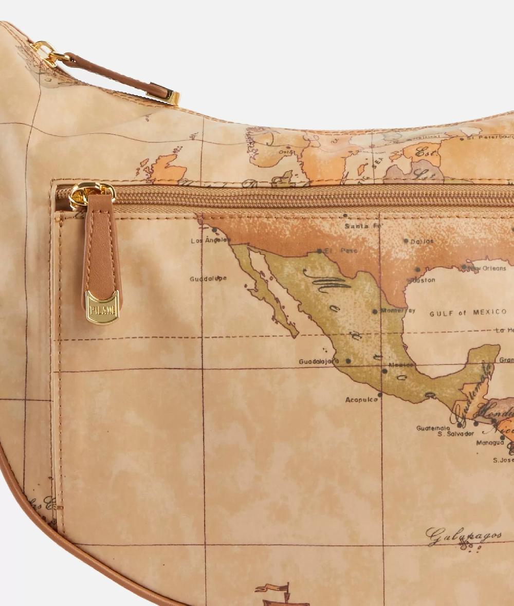 Alviero martini 1a classe Geo Soft tracolla a mezzaluna media con tasca Presa