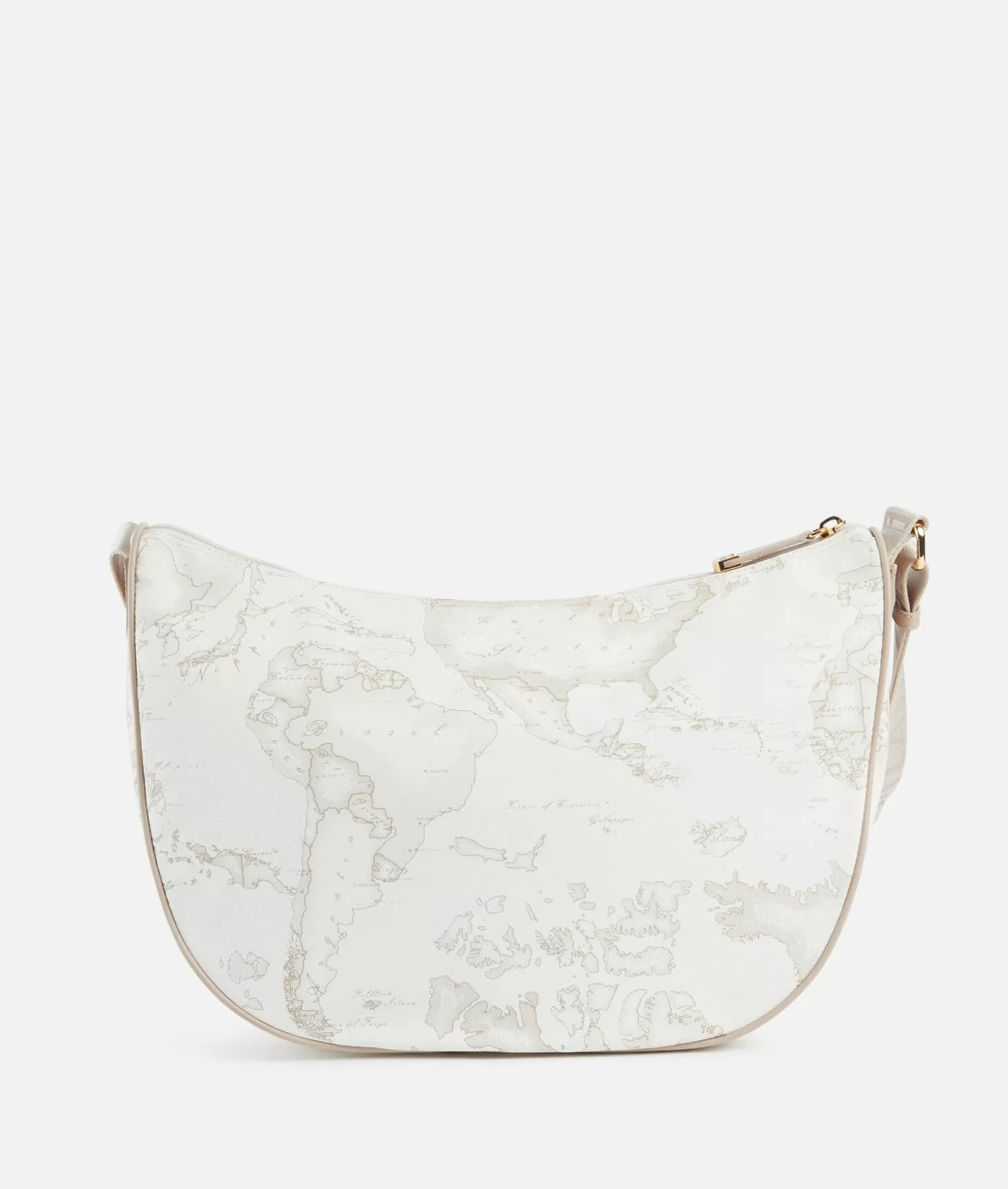 Alviero martini 1a classe Geo Soft White tracolla a mezzaluna grande Offerta