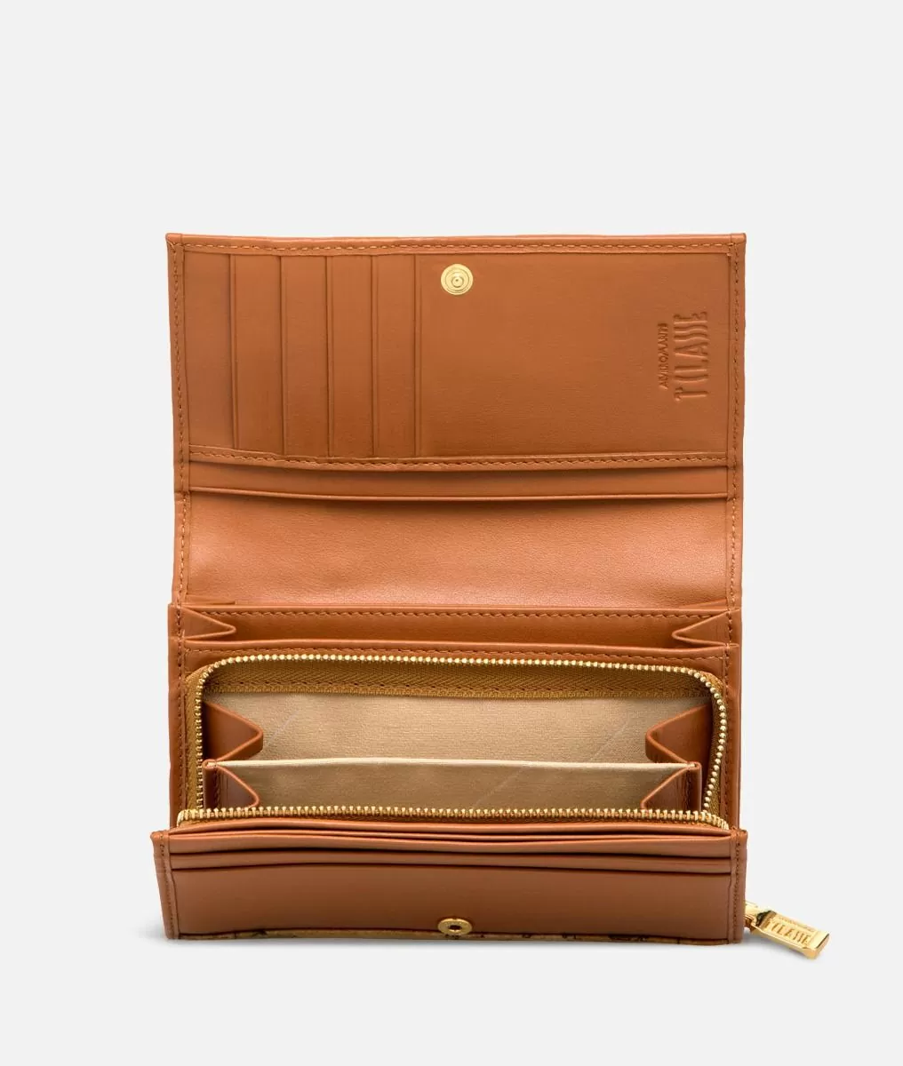Alviero martini 1a classe Geo Classic Portafogli medio con tasca Spedizione Gratuita