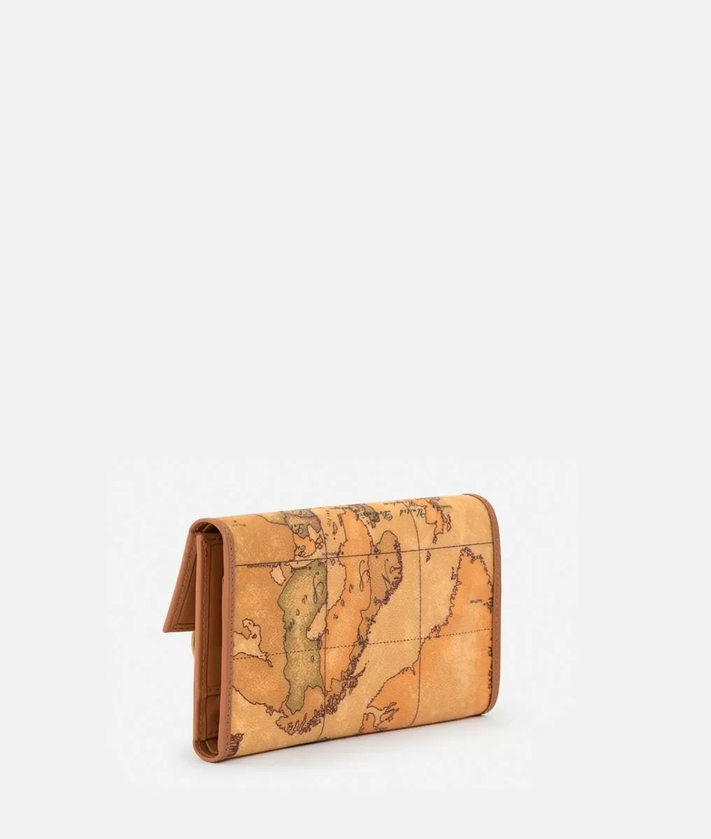Alviero martini 1a classe Geo Classic portafoglio grande con bottone Shopping Online