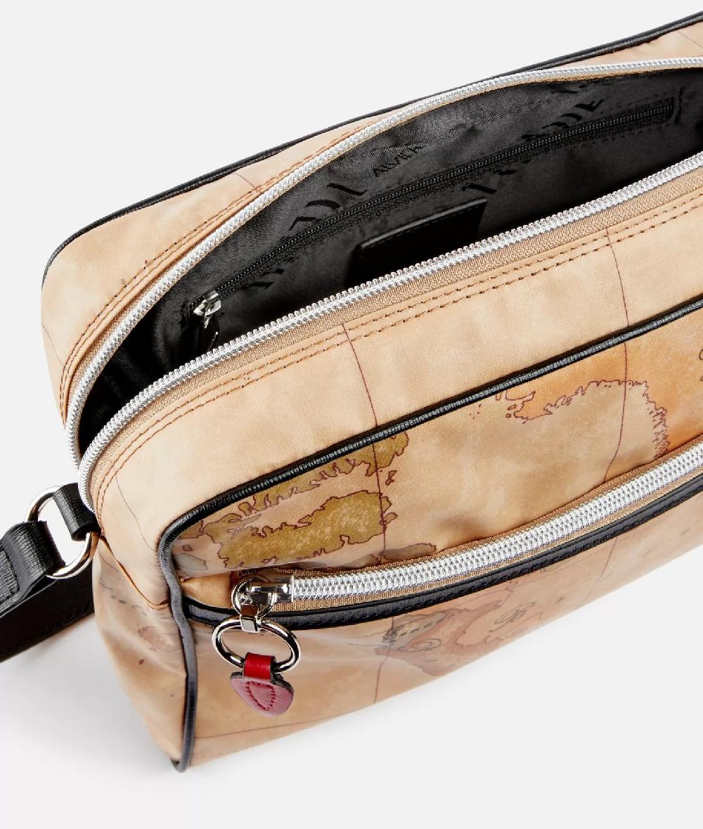 Alviero martini 1a classe Tracolla reporter Donnavventura in tessuto soft Geo Classic Sconto