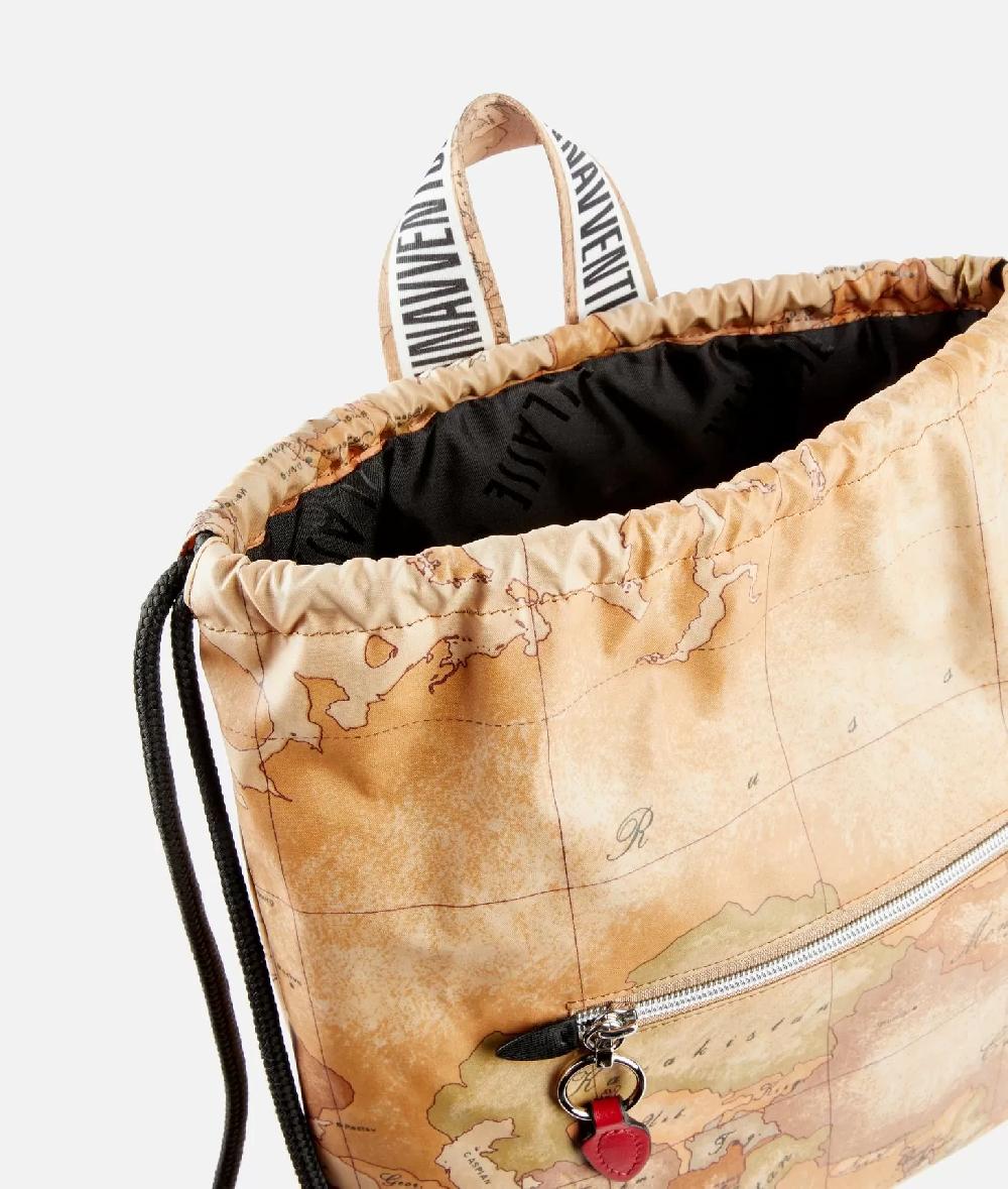 Alviero martini 1a classe Zaino a sacca Donnavventura in tessuto soft Geo Classic Economico