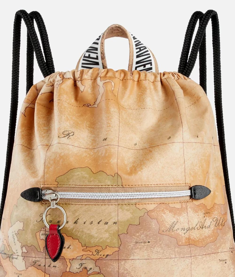 Alviero martini 1a classe Zaino a sacca Donnavventura in tessuto soft Geo Classic Economico