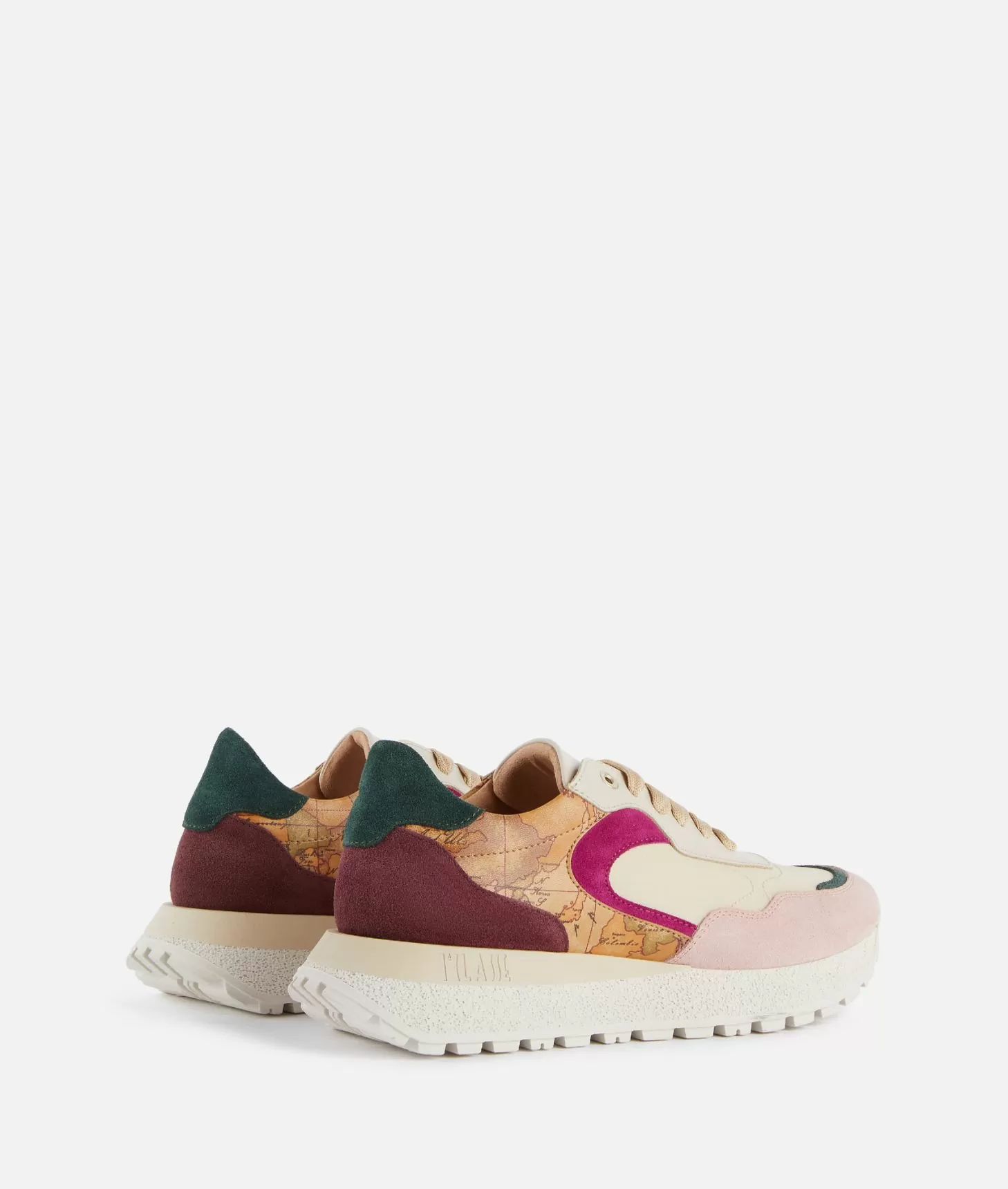 Alviero martini 1a classe Running in pelle scamosciata con mix materico Multicolor 2025