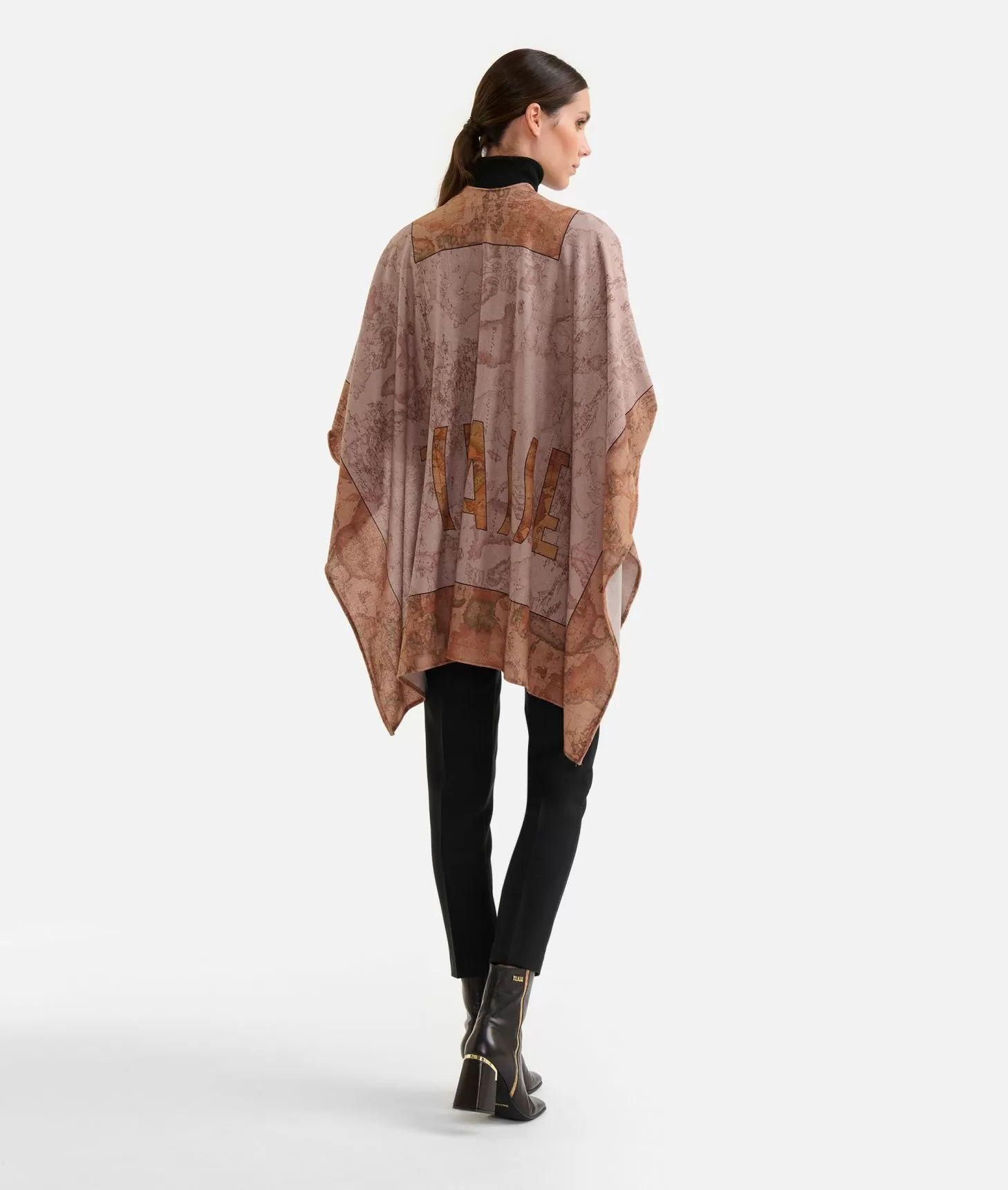 Alviero martini 1a classe Mantella Geo Maglina Rosa Cipria Fino Al -60%