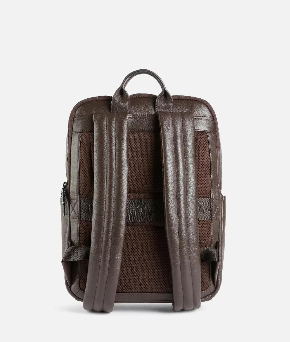 Alviero martini 1a classe Beta Leather zaino portacomputer Testa Di Moro Saldi