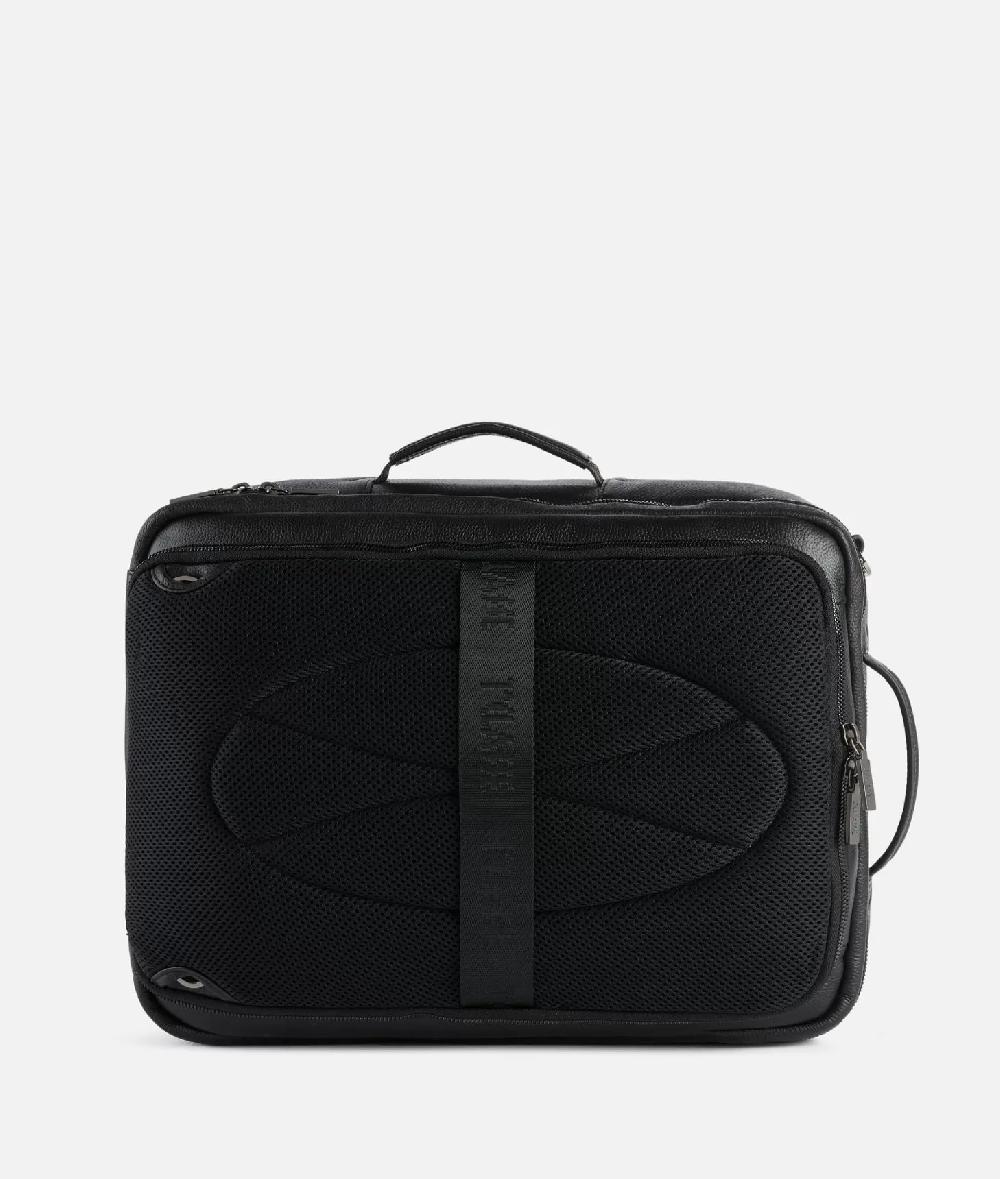 Alviero martini 1a classe Beta Leather zaino da viaggio tripla portabilità Nero Offerte