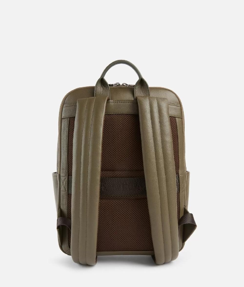 Alviero martini 1a classe Beta Leather zaino portacomputer Verde Militare I Più Venduti
