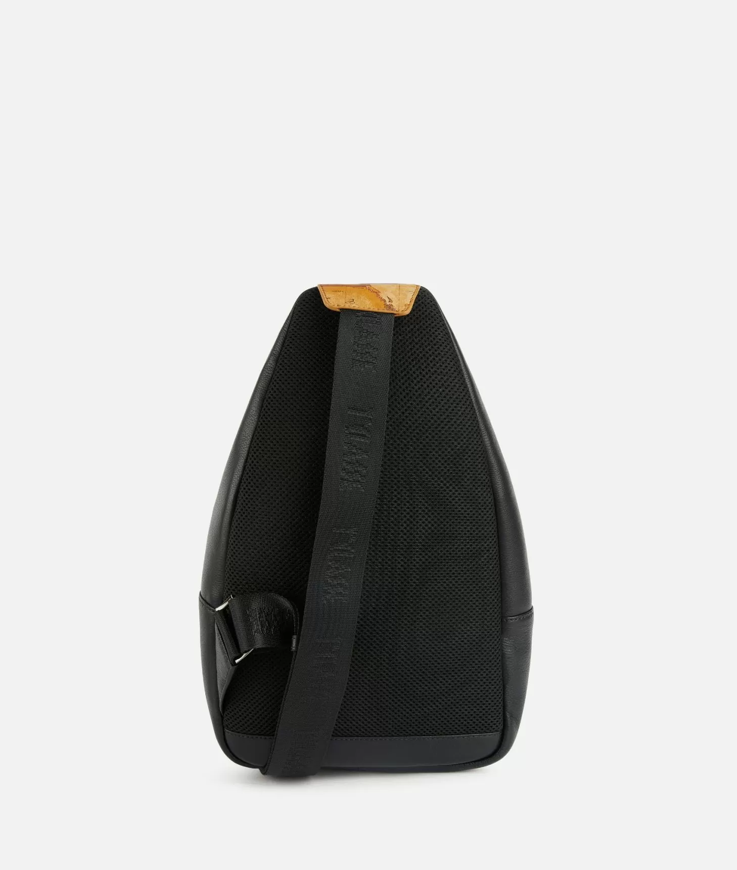 Alviero martini 1a classe Zaino monospalla in pelle Nero Pezzi Unici