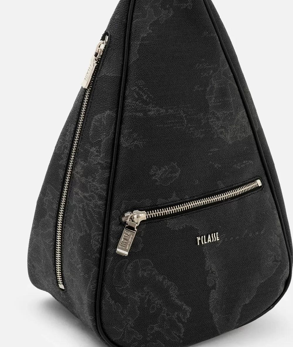 Alviero martini 1a classe Geo Black zaino monospalla Qualità Garantita