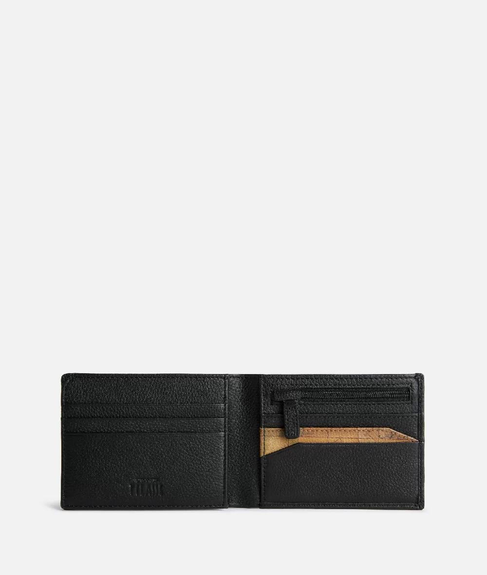 Alviero martini 1a classe Beta Leather portafoglio medio Nero Sconto