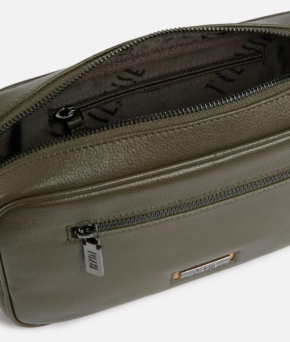 Alviero martini 1a classe Beta Leather portatutto Verde Militare Offerta